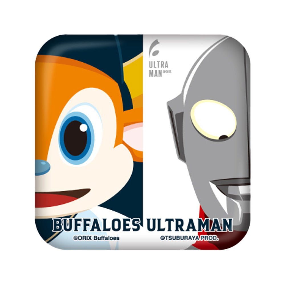 ULTRAMAN ウルトラマン (シリーズ 60周年 ) - ウルトラマン2024×オリックスバファローズコラボ / コントラスト / バッジ - PGS